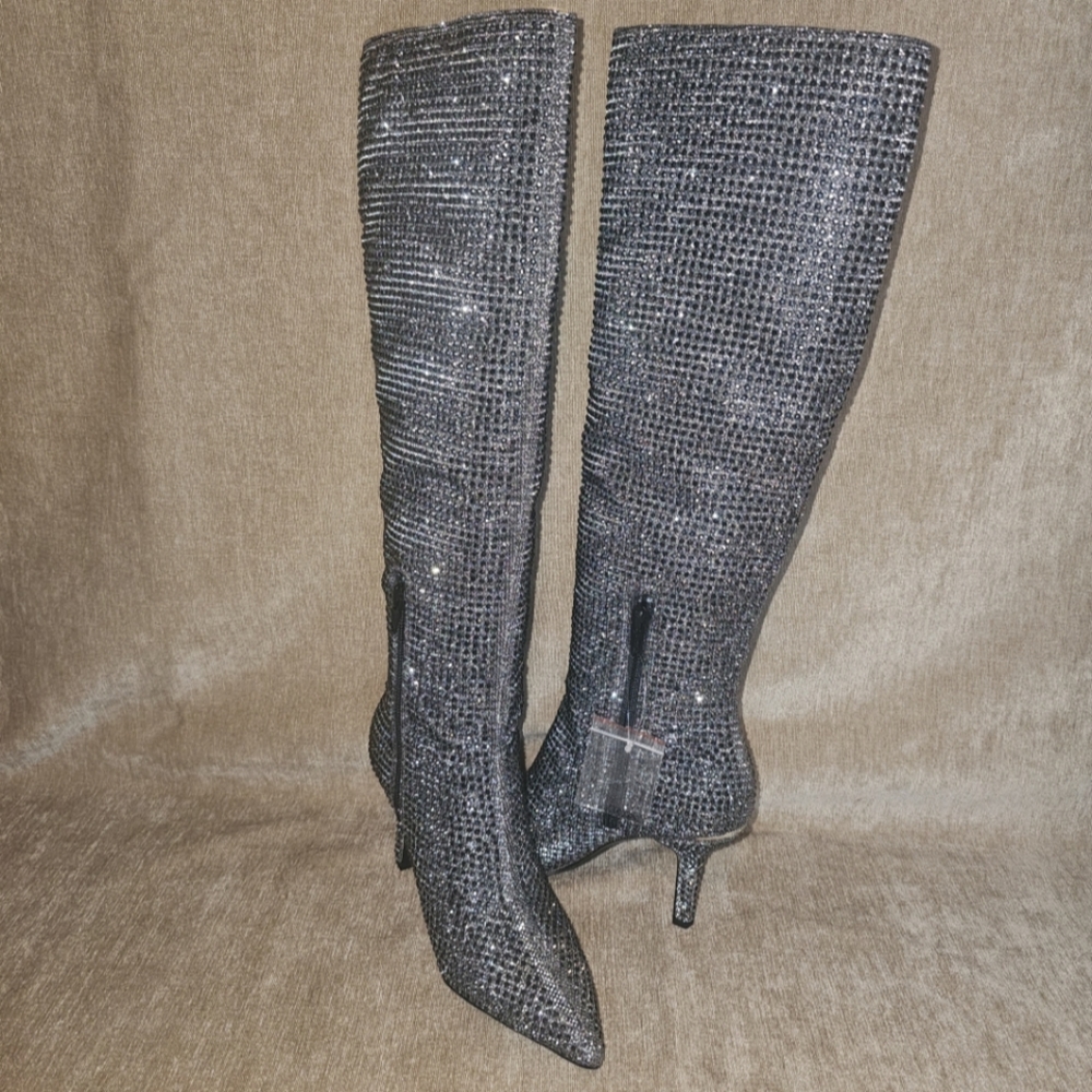 Michael Kors Katerina Rhinestone Boots Size 5